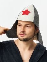 Банная шапка - Будёновка!